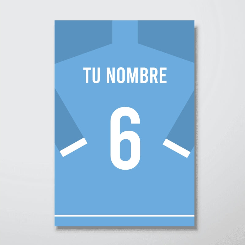 Camiseta Manchester City Personalizado Póster