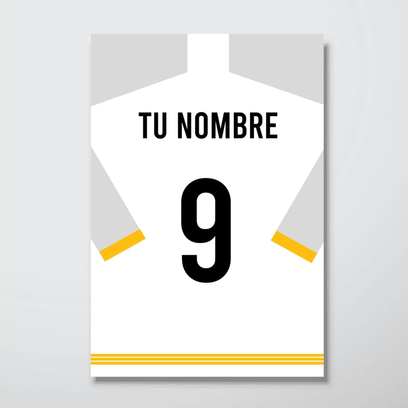 Camiseta Real Madrid Personalizado Póster