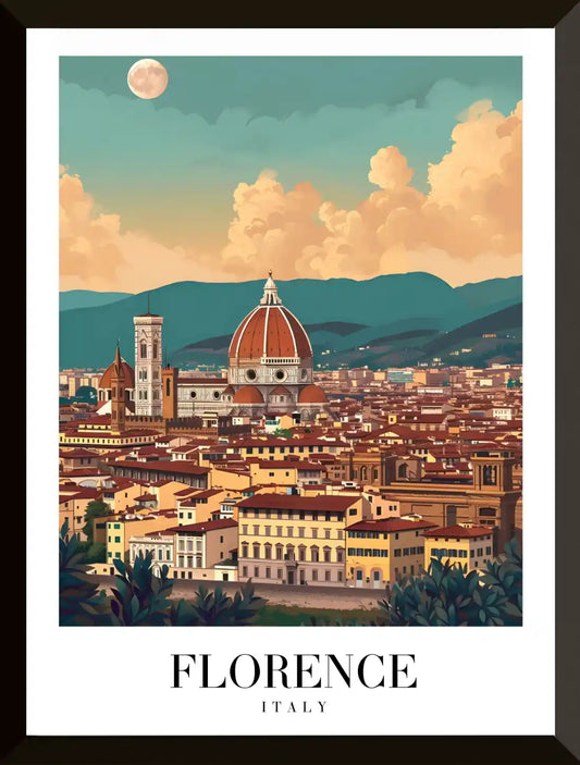 Ilustracion de Florencia Italia