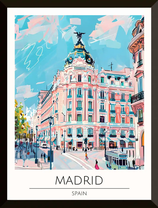 Ilustracion del edificio de Madrid