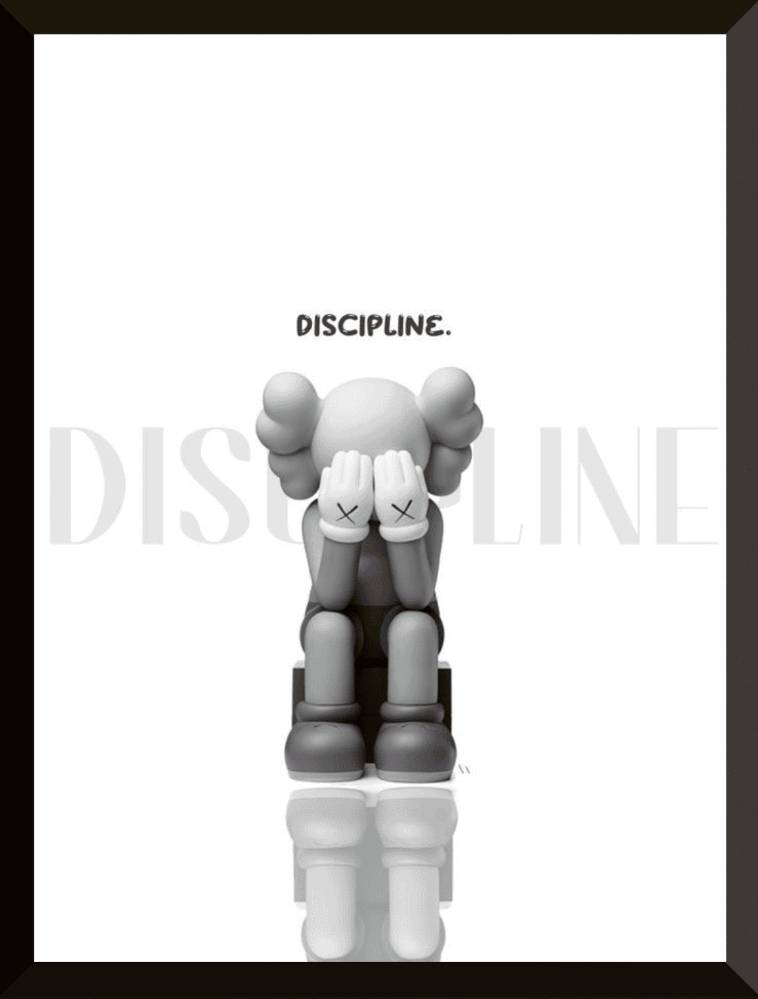 Kaws disciplina blanco