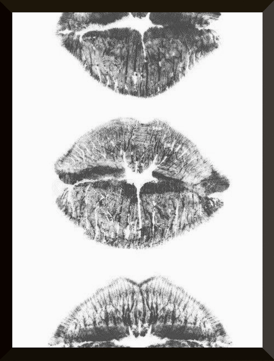 Lips triple print