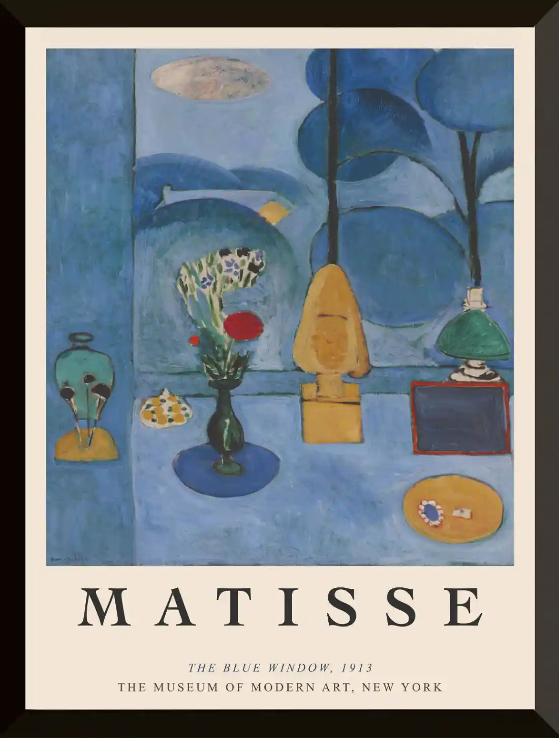 Matisse pintando La ventana azul