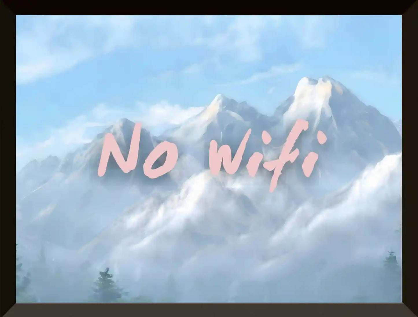 Montanas sin texto Wifi