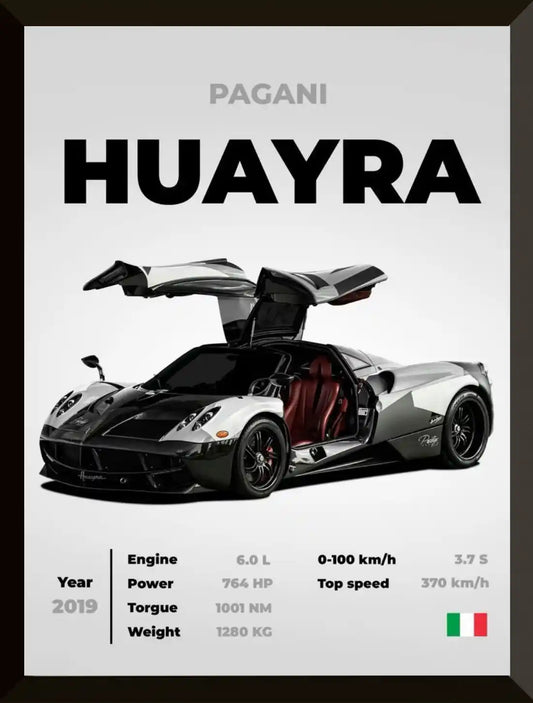 Pagani Huayra especificaciones del coche