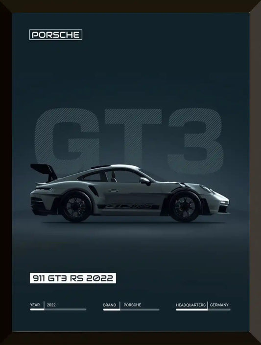 Poster Porsche 911 GT3 RS