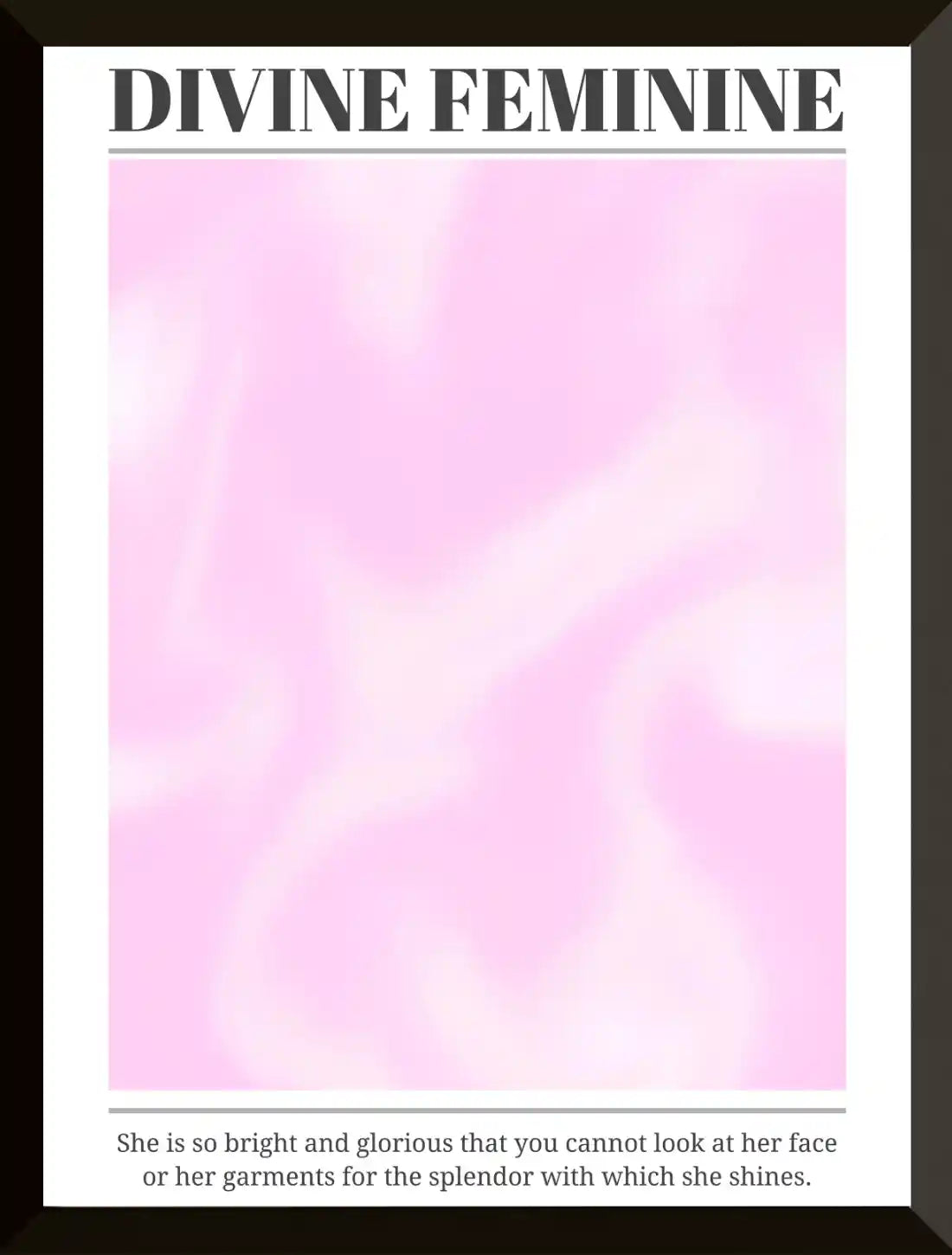 Texto con fondo rosa abstracto